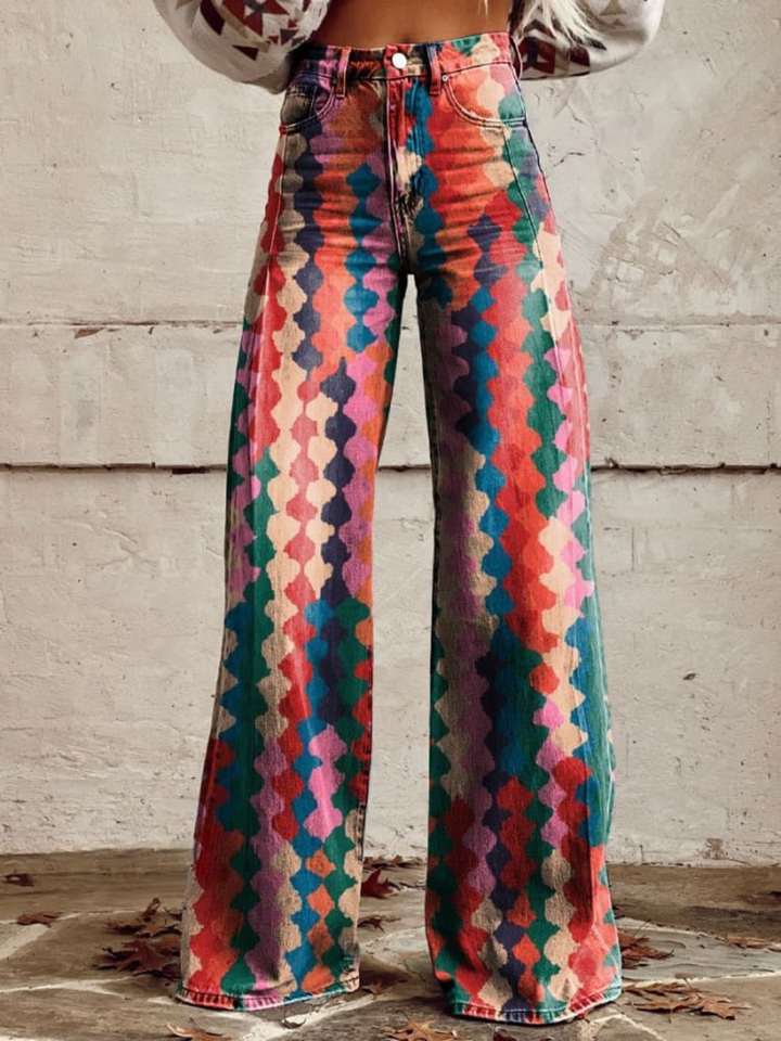 Angelica - Boho Dreamer Flare Pants