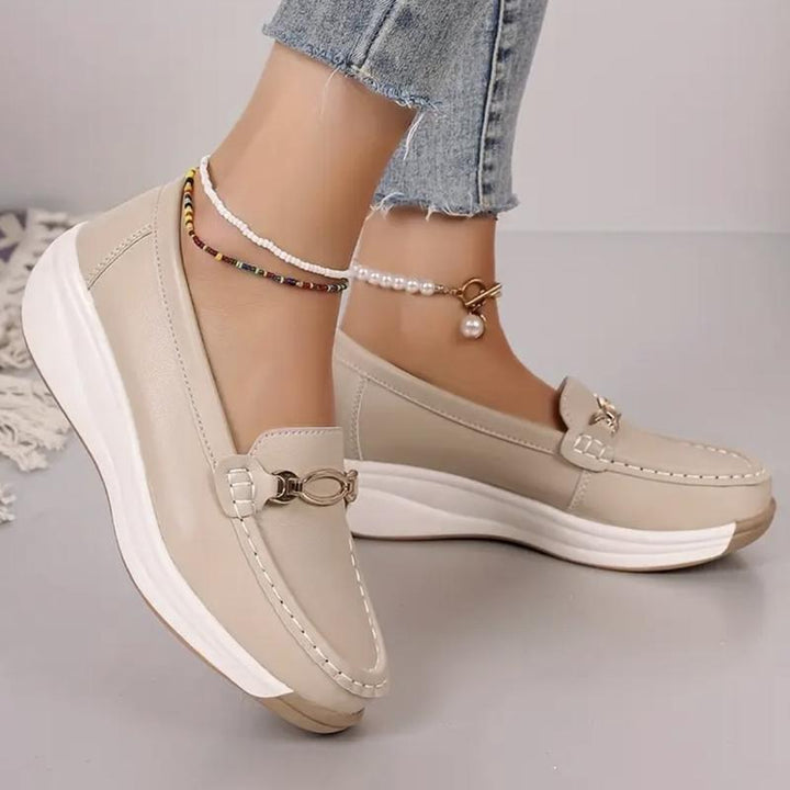 Ffiona – Buckle Detail Loafers