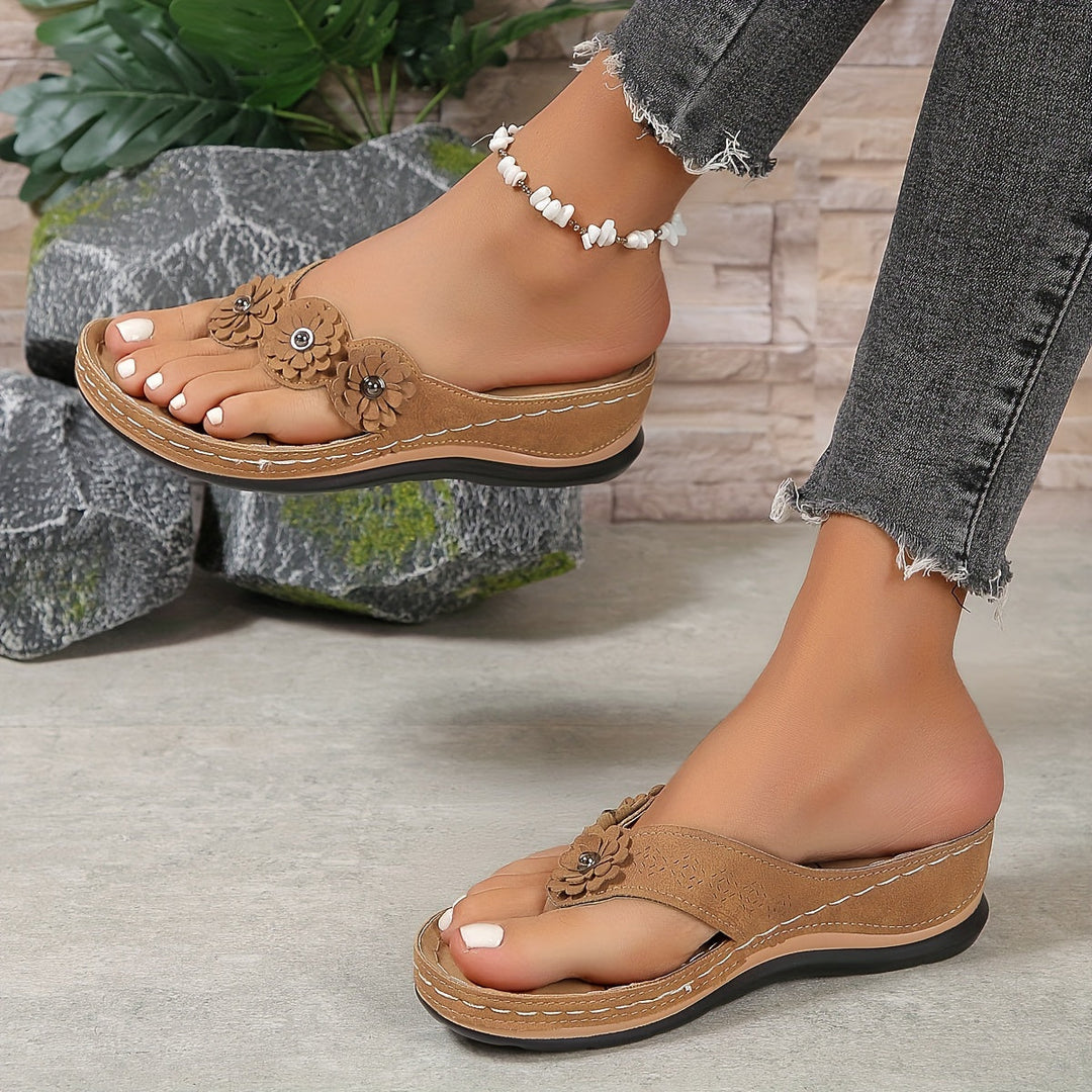 Adele - Comfortable Summer Slip-On Orthopedic Sandals