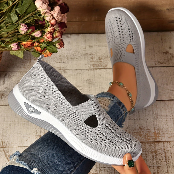 Carmelle – Slip-On Breathable Walking Shoes