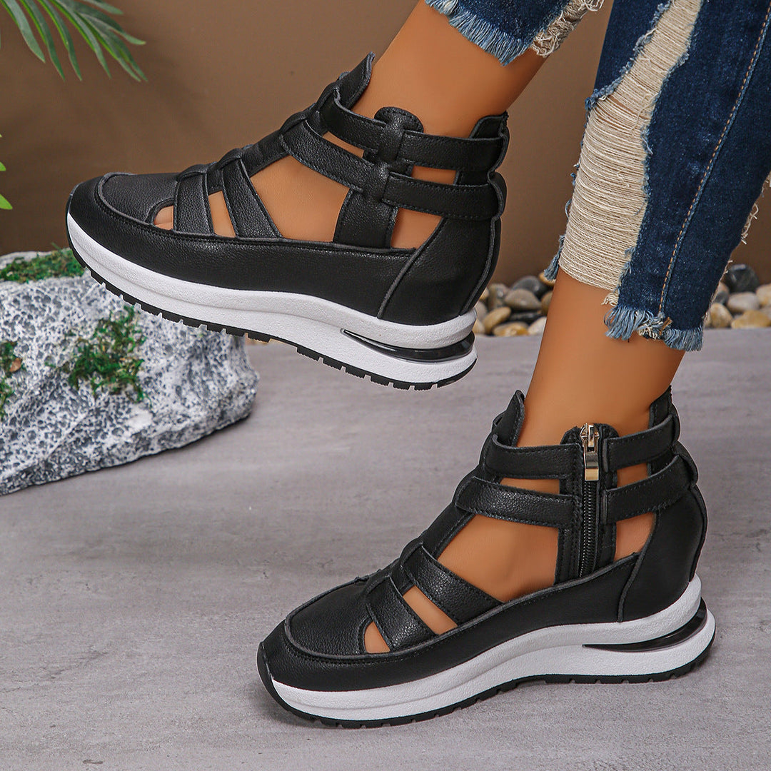 Ysoria – Cut-Out Platform Trainers