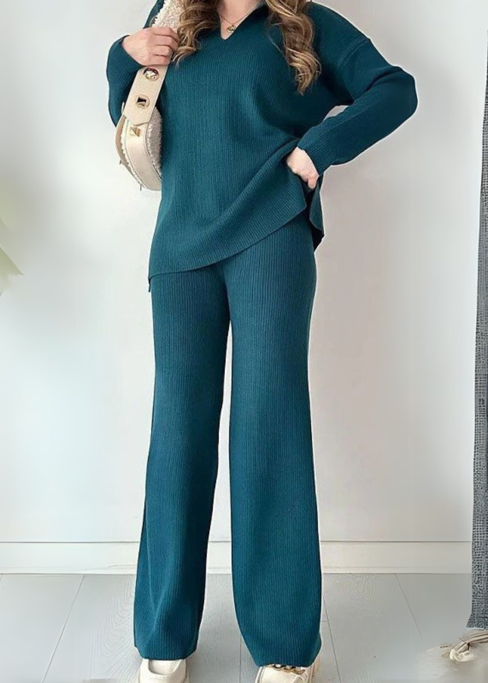 Addison - Casual Women’s Ribbed 2-Piece Set