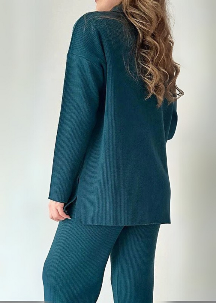 Addison - Casual Women’s Ribbed 2-Piece Set