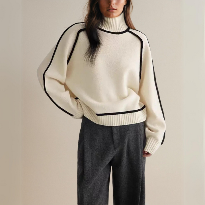 Jane - Sophisticated Turtleneck Sweater for Winter