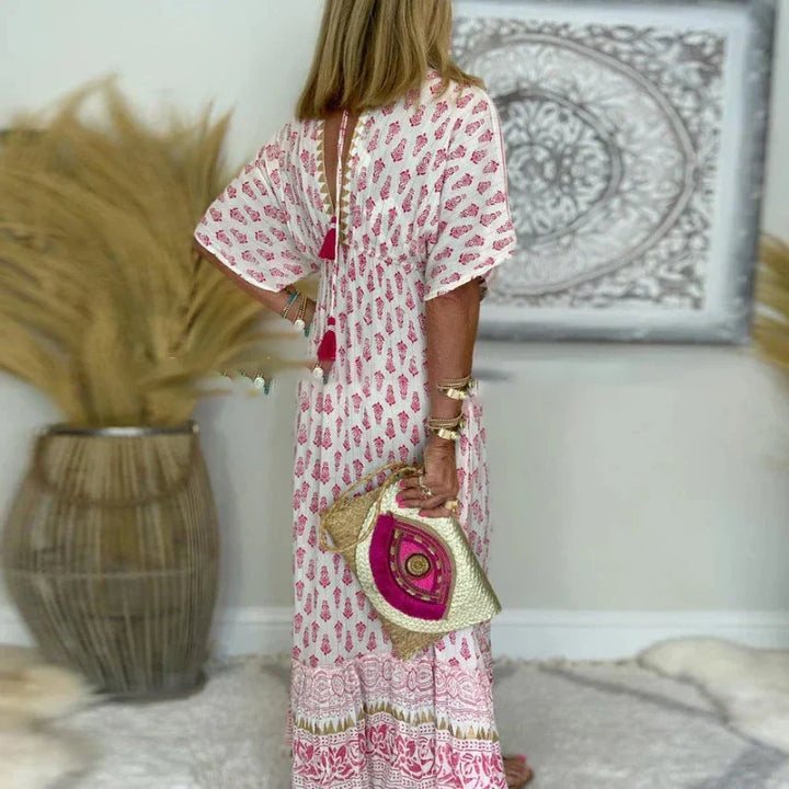 Mariala | Vibrant Bohemian Dress