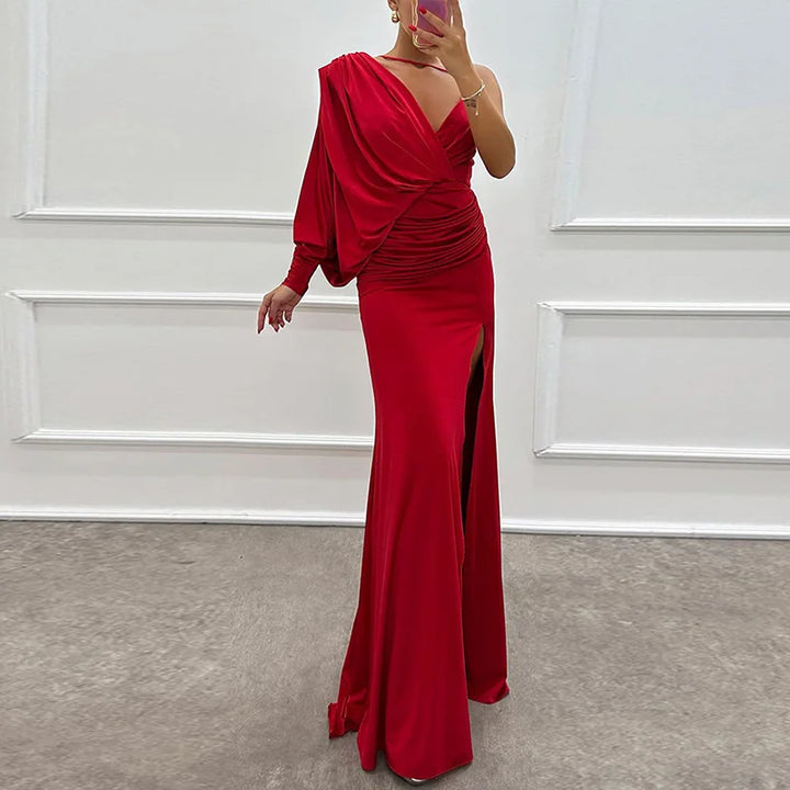 Amira | One-Shoulder Gown