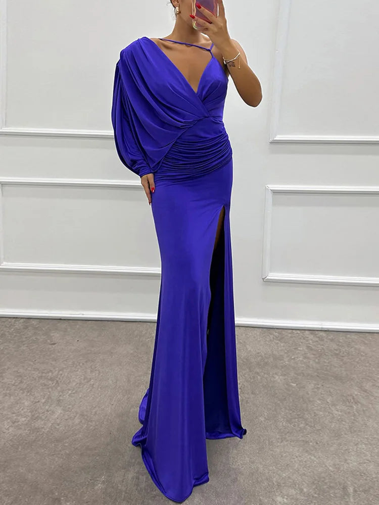 Amira | One-Shoulder Gown