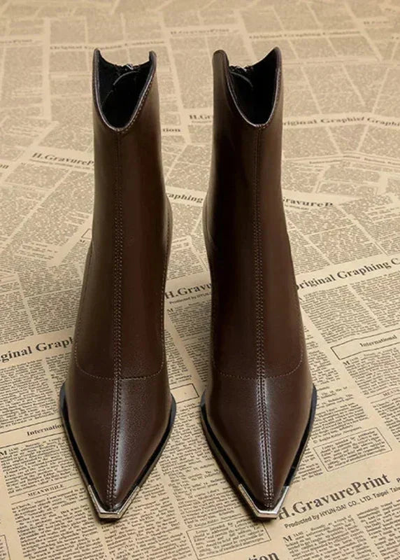 Maya – Pointed Toe Ankle Boots