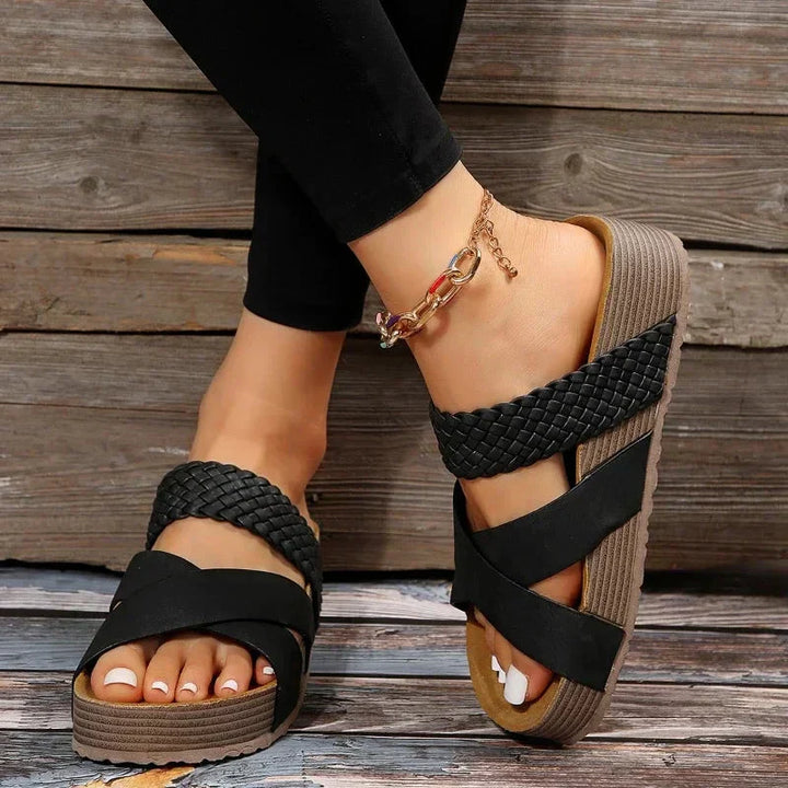 Althea - Non-slip Platform Sole Orthopedic Sandals