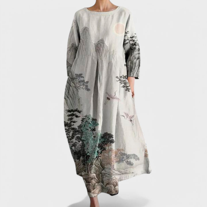 Ana | Dress with V-neckline